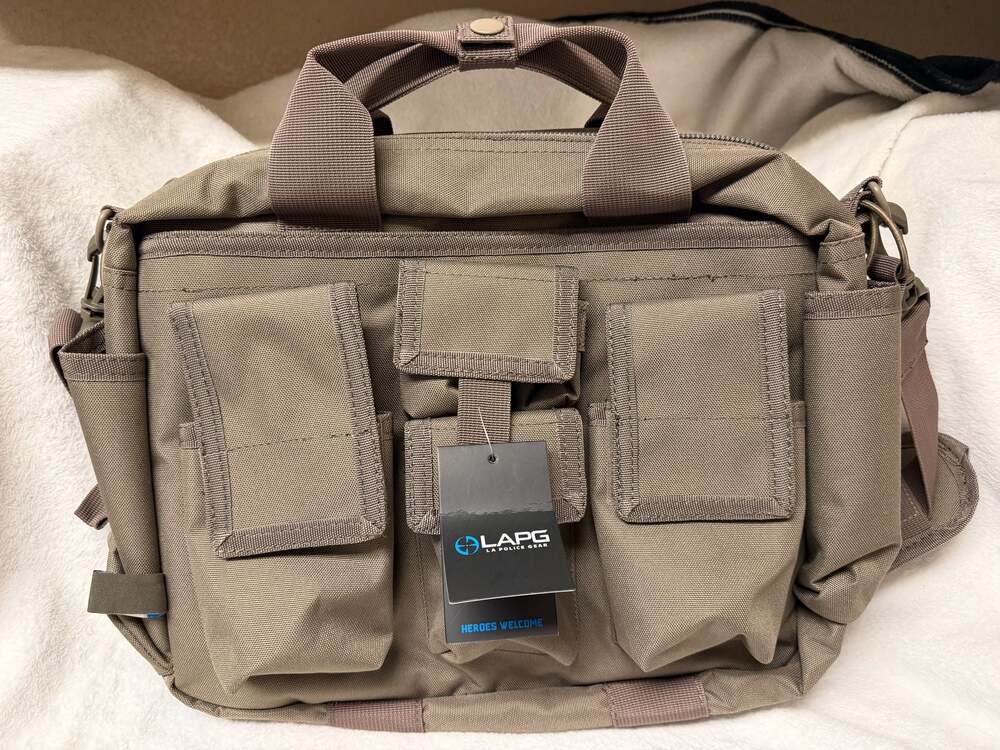 LA Police Gear Tactical Bail Out Bag - Brown